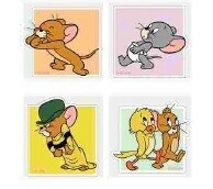 Stickers Tom and Jerry