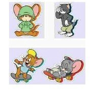 Stickers Tom and Jerry
