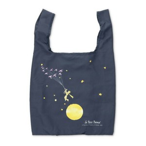 星の王子さま ポケッタブルエコバッグ（NV）