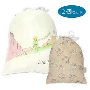星の王子さま マルチ 巾着 2個セット(IV&BG)