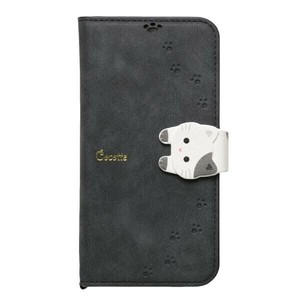 iPhone15/14/13兼用手帳型ケース New Cocotte Black iP23-61-COT08