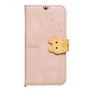 iPhone15/14/13兼用手帳型ケース New Cocotte Pink Beige iP23-61-COT03