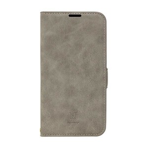 iPhone15/14/13兼用手帳型ケース Style Natural Gray iP23-61-VS01