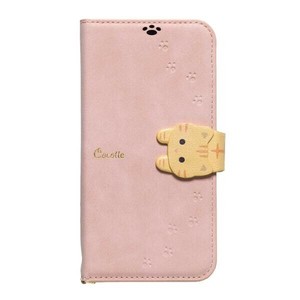 iPhone16e専用手帳型ケース New Cocotte Pink Beige iP24SP-COT03