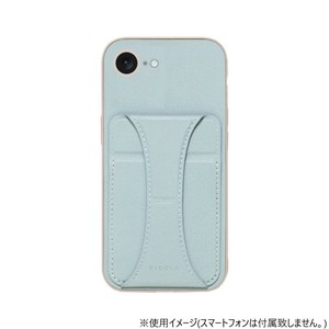 iPhone16e専用背面型ケース NICOLA Blue iP24SP-NIC03