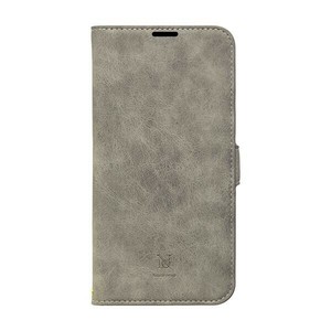 iPhone16plus専用手帳型ケース Style Natural Gray iP24-67-VS01