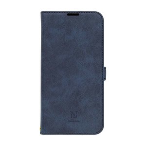 iPhone16pro専用手帳型ケース Style Natural Blue iP24-61P-VS07
