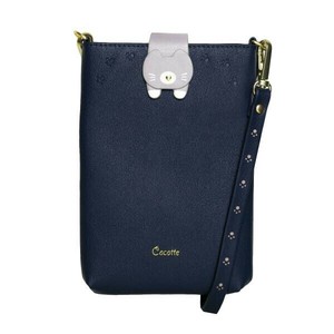 ショルダーストラップ付きスマホポーチ Cocotte Navy SP-COT06