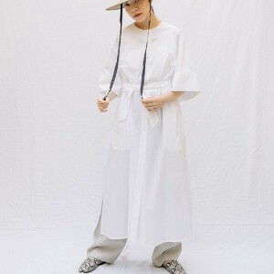 Casual Dress A-Line Seersucker