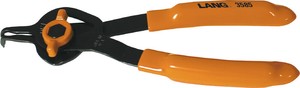 スナップリングプライヤー 軸穴兼用90度アングル 先端爪径1.0mm  全長150mm