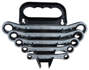 板ラチェットレンチセット 12角 5本組