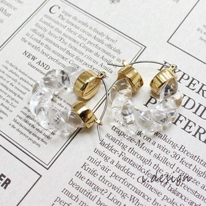 Pierced Earringss Clear