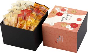 【いろどり野菜のおかき 232g】　〔中元 歳暮 内祝い 敬老の日 和菓子 お茶請け ギフト 返礼品〕