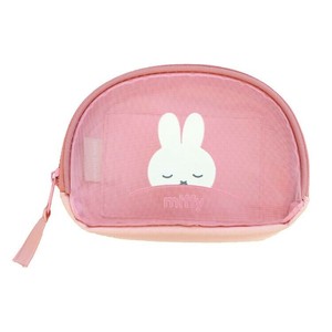 ミッフィー シェル型 メッシュ ポーチ miffy(PK)