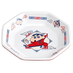 【スケーター】  メラミン製チャーハン皿 【クレヨンしんちゃん 町中華シリーズ】