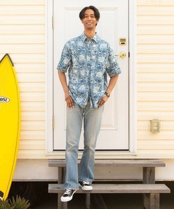 Button Shirt Hawaiian Shirt [S/S NEW]
