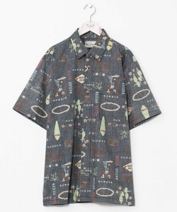 Button Shirt Hawaiian Shirt [S/S NEW]