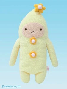娃娃/动漫角色玩偶/毛绒玩具 花朵 黄色