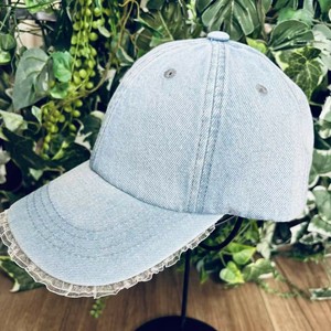 デニムフリンジCAP