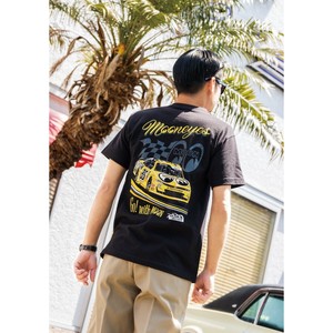 #35 MOONEYES ストック カー Tシャツ [TM917BK]
