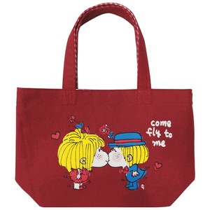 水森亜土 バッグ ランチトート 刺繍 リバーシブル AdoMizumori グッズ 雑貨 キャラクター