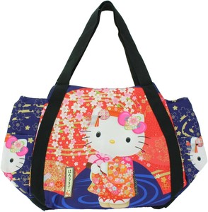 和柄シリーズ キティバルーンバッグ 枝垂桜（しだれざくら） 和4006