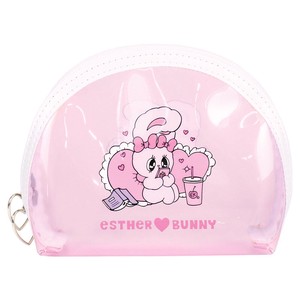 【9月入荷予定】 エスターバニークリアシェルポーチ　チル