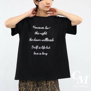 T-shirt Short Sleeve Cut-and-sew
