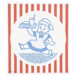 ※2025新作※【OSAMU GOODS(オサムグッズ)】かや生地ふきん JILL STRIPE／RD