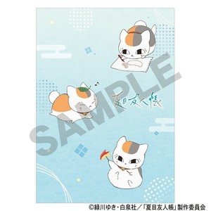 ■2025SS　新作■　夏目友人帳　シングルクリアファイル　ブルー