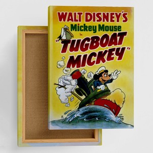Tugboat Mickey アートパネル【クラシックポスター】