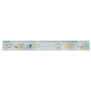 もちもちぱんだ スリム17cm定規 れもん