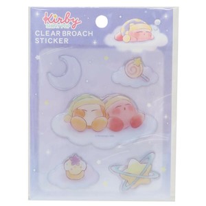 星のカービィ クリアブローチステッカー PUPUPU STARLIGHT