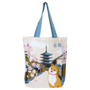 【トートバッグ】はるのみやこしばた A4トート ベージュ