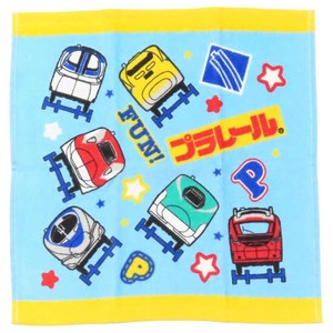 【ハンドタオル】プラレール プリントウォッシュタオル フロント 鉄道