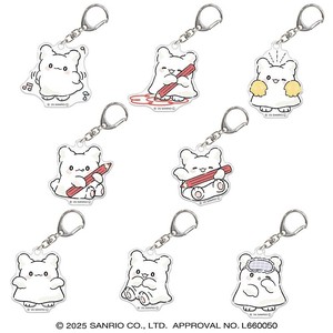 ■2025SS　先行予約■　サンリオキャラクターズ　トレーディングアクリルキーホルダー BOX　はなまるおばけ