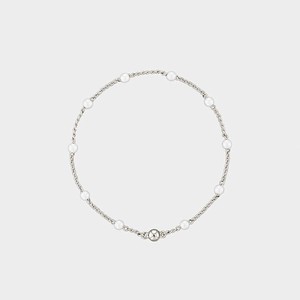 フラワーリング MAGUFIT マグネットブレスレット パール シルバー AAB0443-SV
