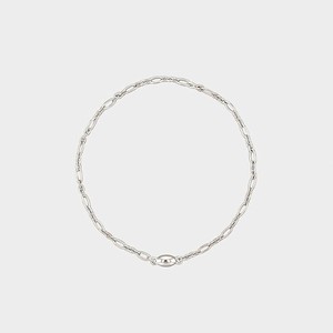 フラワーリング MAGUFIT マグネットブレスレット オーバル シルバー AAB0444-SV