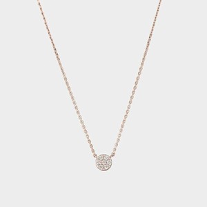 フラワーリング MAGUFIT マグネットネックレス ラウンドパヴェ ピンクゴールド AAN0815-PG