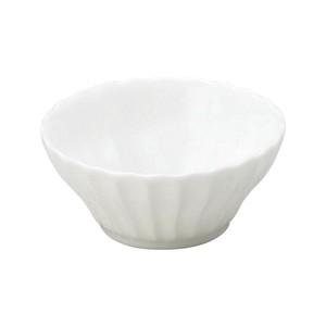 光洋陶器 花伝 かすみ 白 10cm浅ボウル 56100033