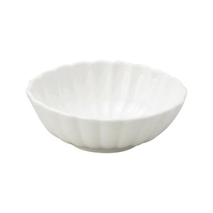 光洋陶器 花伝 かすみ 白 11.5cm楕円小鉢 56100097