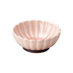 光洋陶器 花伝 かすみ ピンク 7cm浅小鉢 56144090