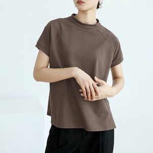 シンプルボトルネックカットソー
