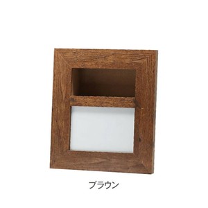 アレンジワイドフォトフレーム ブラウン 400893601