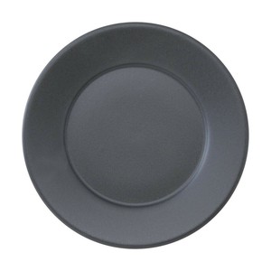 光洋陶器 フォンテ アイアンブラック 24.5cm丸皿 17131003
