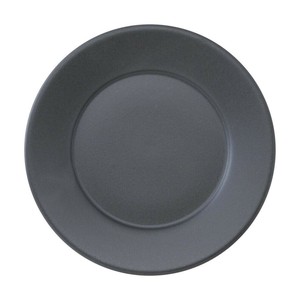 光洋陶器 フォンテ アイアンブラック 21.5cm丸皿 17131005