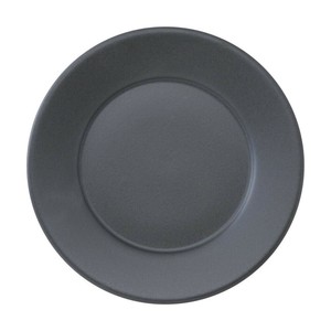 光洋陶器 フォンテ アイアンブラック 19.5cm丸皿 17131006