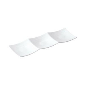 光洋陶器 イマージュ 30.5cm3連皿 18300035