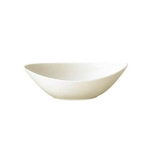 光洋陶器 パティオ オフホワイト 27.5cmカヌーベーカー 14720071