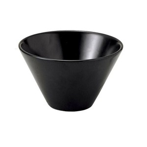 光洋陶器 パティオ マットブラック 16.5cmトロンバトールボウル 14730040